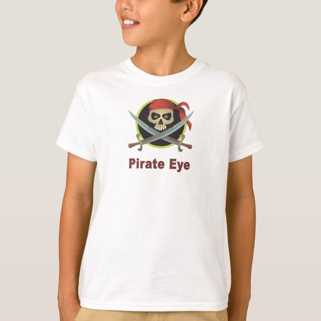 Pirate Eye Kids T-shirt (Front)