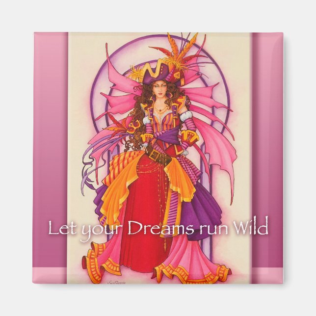 Pirate Faery Magnet (Front)