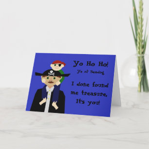 Pirate Father's Day Card
