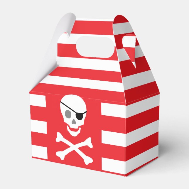 "Pirate" Favor Box (Front Side)
