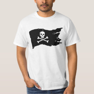 PIRATE FLAG DAD MENS T-SHIRTS