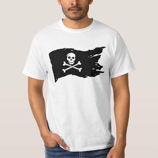 PIRATE FLAG DAD MENS T-SHIRTS (Front)