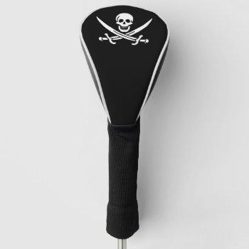 Pirate Flag Golf Head Cover by FlagGallery at Zazzle
