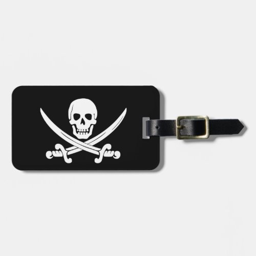 Pirate Flag Jolly Roger Bagage Tag