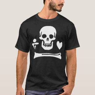Pirate flag of Stede Bonnet T-Shirt