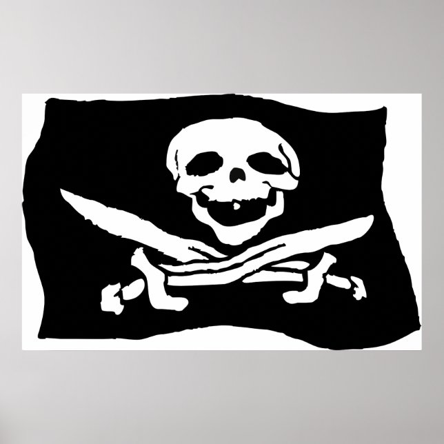 Pirate Flag Poster (Front)