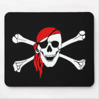 Piraten Flagge Jolly Roger' Mousepad