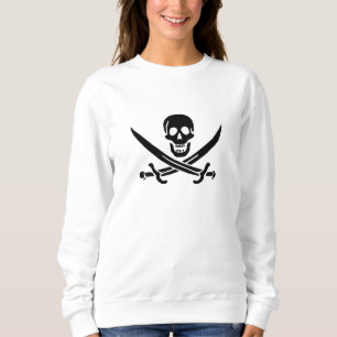 Pirate Flag Skull Crossed Swords Sweatshirt