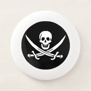 Pirate Flag Skull Crossed Swords Wham-O Frisbee