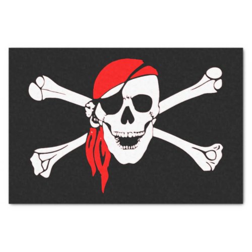 Pirate Flag Tissue Paper