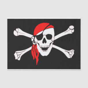 Pirate Flag Tissue Paper