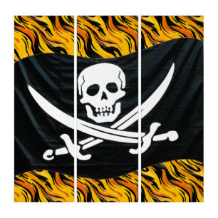 Pirate Flag Triptych