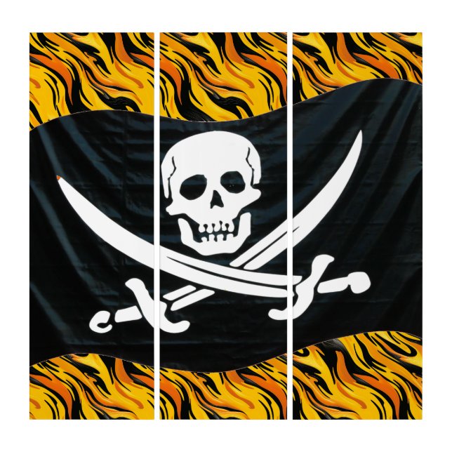 Pirate Flag Triptych (Front)