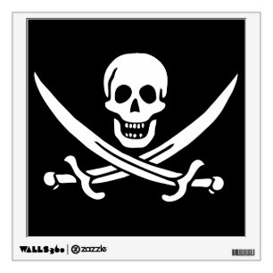 Pirate Flag Wall Decal