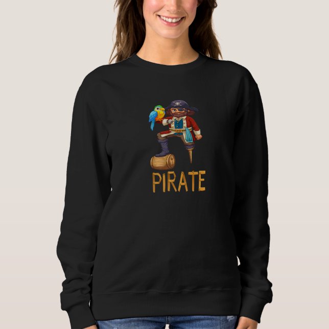 Pirate    for family PARTY Sweatshirt (Front)