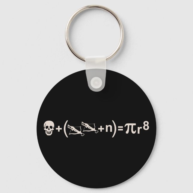 Pirate Formula Keychain (Front)