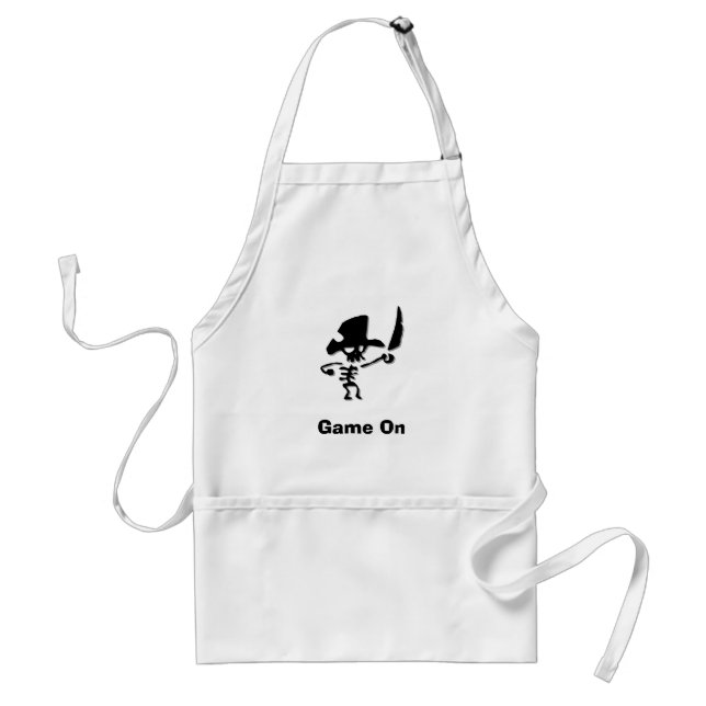 Pirate Game On Adult Apron (Front)