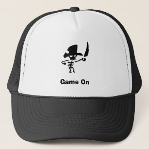 Pirate Game On Trucker Hat