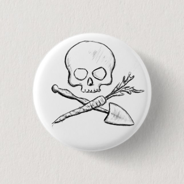 Pirate Gardener Pins (Front)