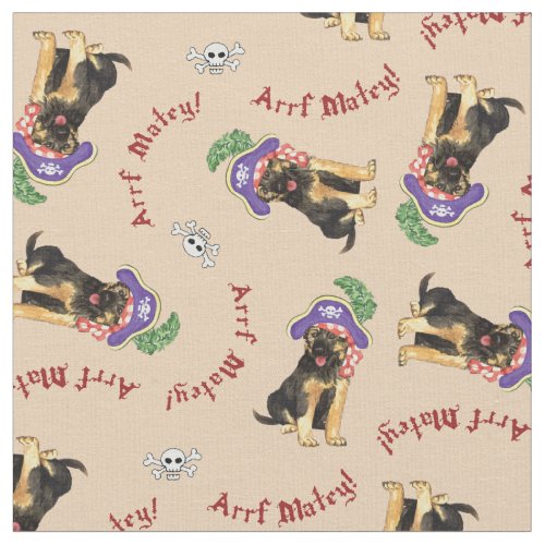 Pirate German Shepherd Fabric