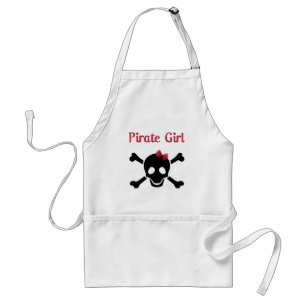 Pirate Girl Adult Apron