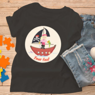 Pirate Girl Baby T-Shirt