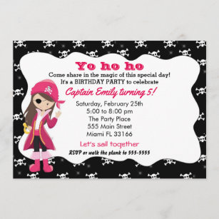 Pirate Day Invitations Zazzle