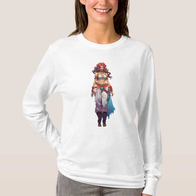 Pirate Girl T-Shirt (Front)