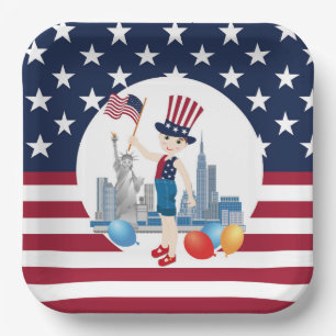 Pirate Girl Treasure Map Fun Birthday Party Paper Plates