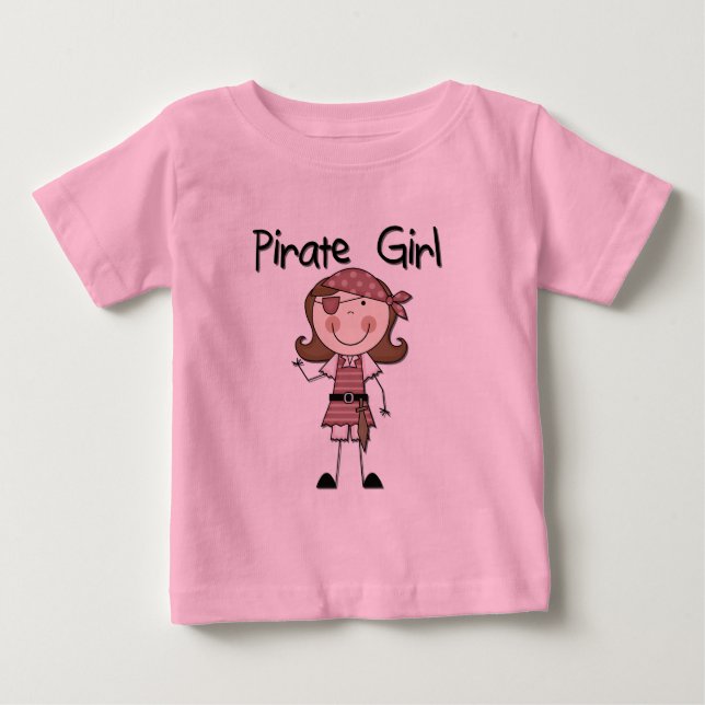 Pirate Girl Tshirts and Gifts (Front)