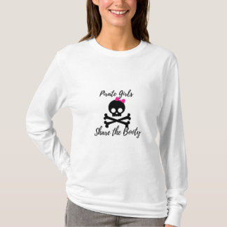 Pirate Girls Share the Booty Gasparilla Long Sleev T-Shirt