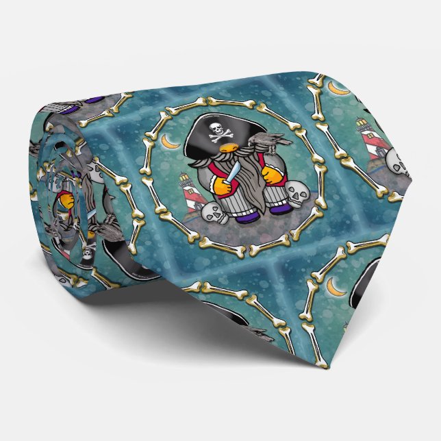 Pirate gnome  neck tie (Rolled)