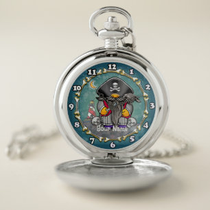 Pirate gnome  pocket watch