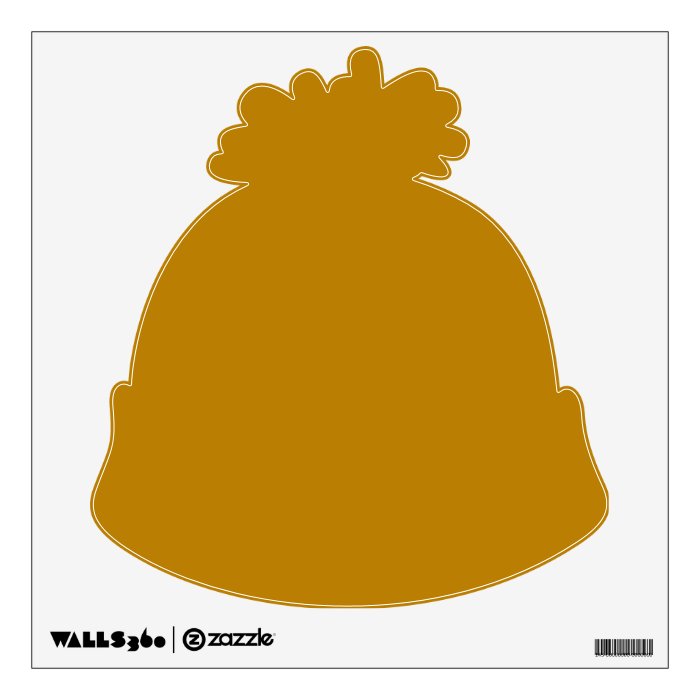 Pirate Gold Beanie Wall Decal