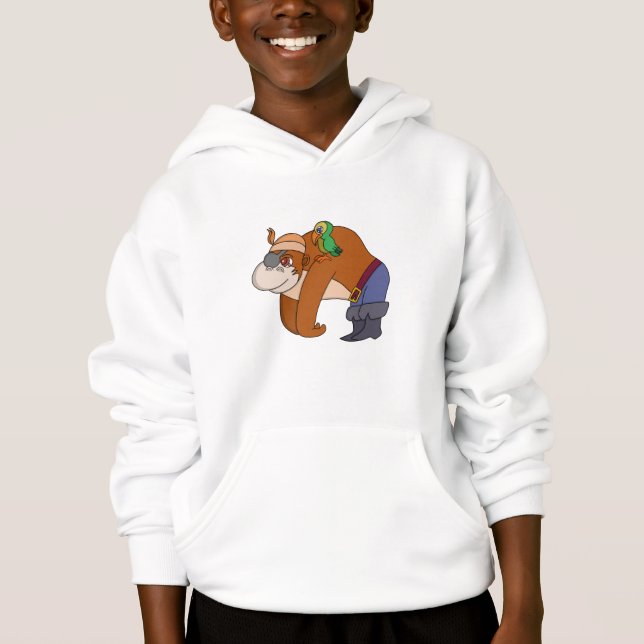 Pirate Gorilla Hoodie (Front)