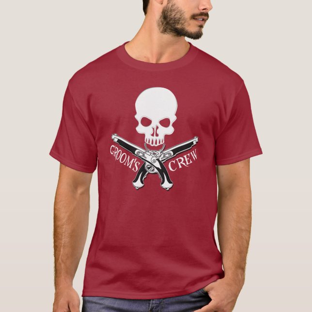 Pirate Groom's Crew Shirt (Front)