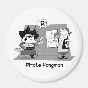 Pirate Hangman Magnet