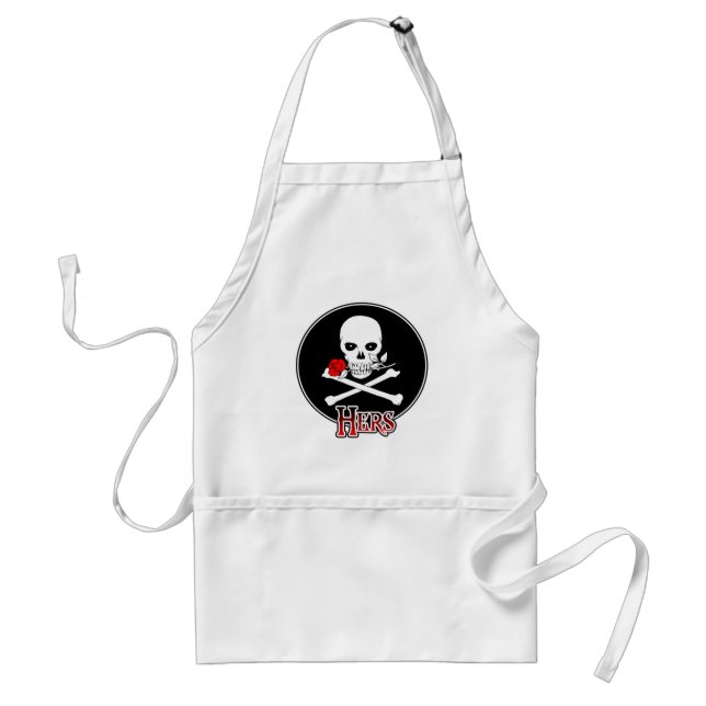 Pirate Hers Adult Apron (Front)