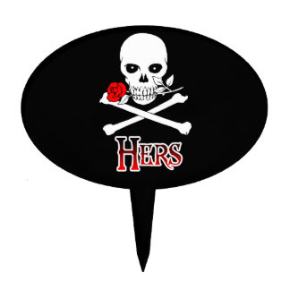 Pirate Hers Cake Topper