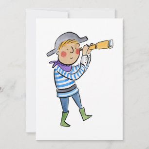 Pirate Invitation