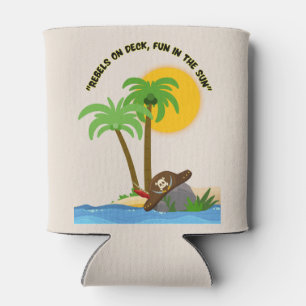pirate island beach can cooler