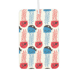Pirate Jellyfish, Jellyfish Pattern, Sea Animals Air Freshener