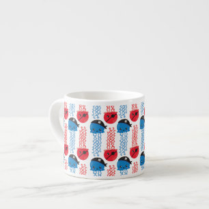 Pirate Jellyfish, Jellyfish Pattern, Sea Animals Espresso Cup