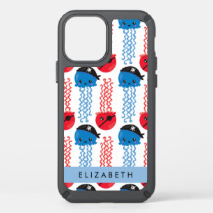 Pirate Jellyfish, Jellyfish Pattern, Your Name Speck iPhone 12 Case