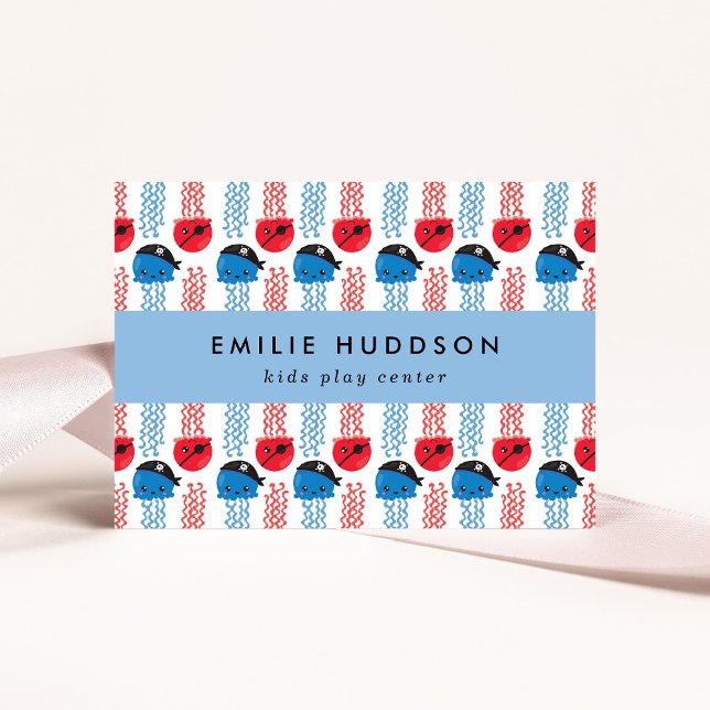 Pirate Jellyfish, Play Center, Activity Center Business Card (Creator Uploaded)