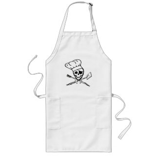 Pirate Jolly Roger Chef or Barbecue Apron