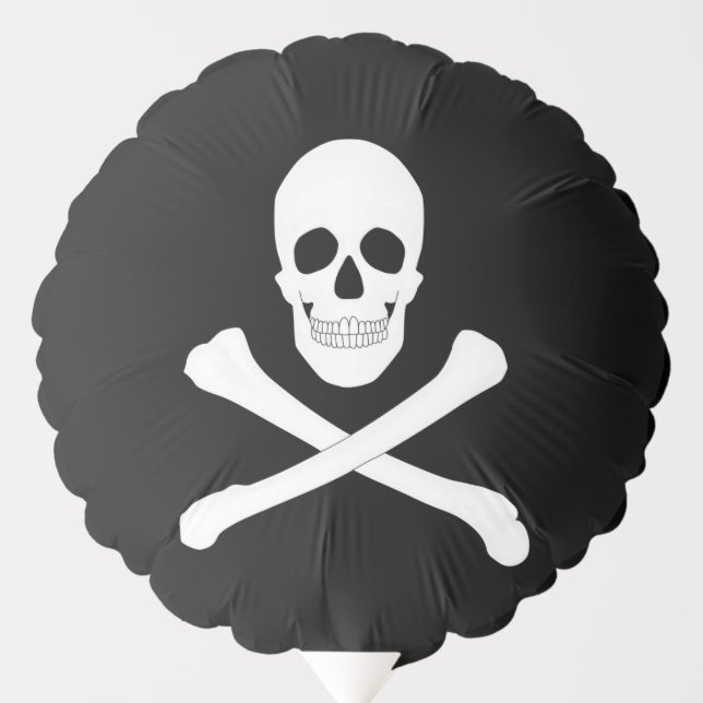 Pirate (Jolly Roger) Flag Balloon (Front)