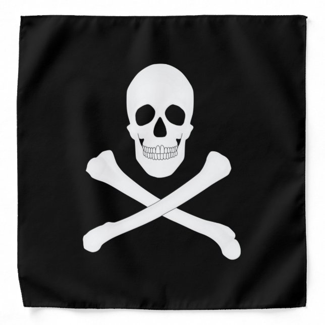 Pirate (Jolly Roger) Flag Bandana (Front)