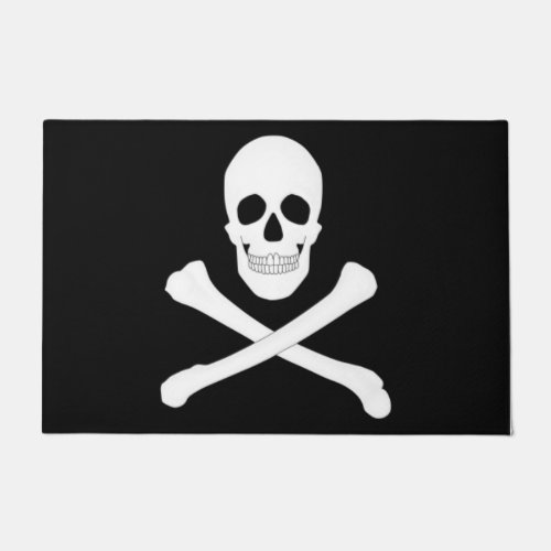 Pirate Jolly Roger Flag Doormat