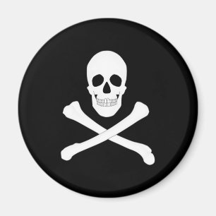 Pirate (Jolly Roger) Flag Magnet